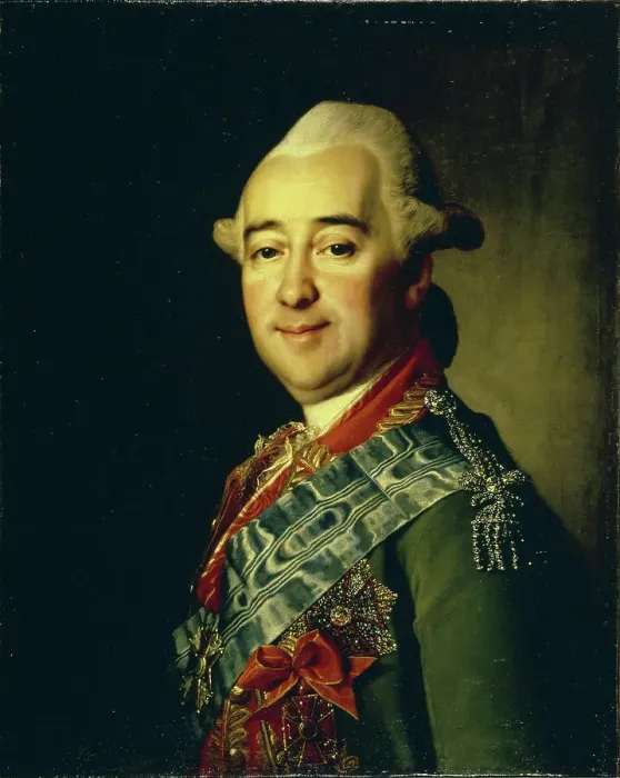 Framed Print : Portrait of General Mikhail Krechetnikov (1729-1793), 1770s. Artist: Levitsky, Dmitri Grigorievich (1735-1822) Framed Print : Portrait of General Mikhail Krechetnikov (1729-1793), 1770s. Artist: Levitsky, Dmitri Grigorievich (1735-1822)