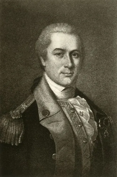 Framed Print : A portrait of General O. H. Williams, c1780, (1937). Creator: Unknown Framed Print : A portrait of General O. H. Williams, c1780, (1937). Creator: Unknown