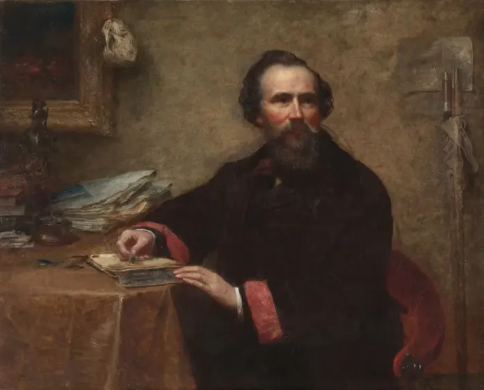 Framed Print : Portrait of Genio C. Scott, 1859. Creator: Eastman Johnson (American, 1824-1906) Framed Print : Portrait of Genio C. Scott, 1859. Creator: Eastman Johnson (American, 1824-1906)