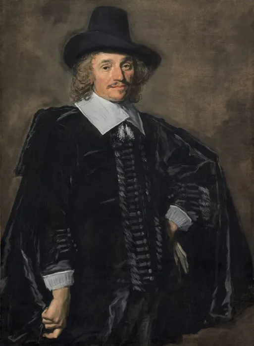 Framed Print : Portrait of a Gentleman, 1650 / 1652. Creator: Frans Hals Framed Print : Portrait of a Gentleman, 1650 / 1652. Creator: Frans Hals