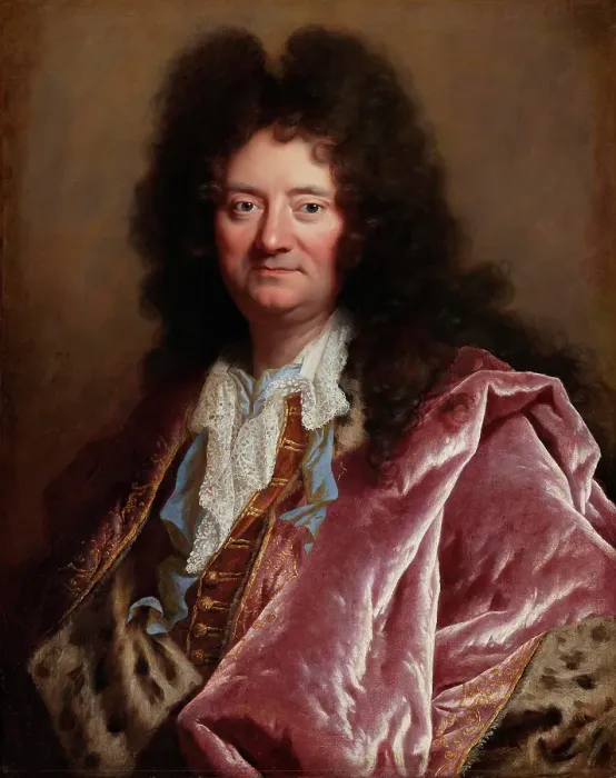 Framed Print : Portrait of a Gentleman, about 1705. Creator: Hyacinthe Rigaud Framed Print : Portrait of a Gentleman, about 1705. Creator: Hyacinthe Rigaud