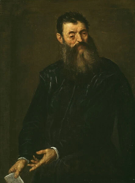 Portrait of a Gentleman, c. 1590. Creator: Jacopo Palma