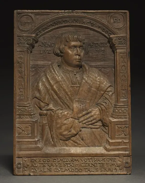 Framed Print : Portrait of Georg Knauer, 1537. Creator: Peter Dell (German, 1490-1552) Framed Print : Portrait of Georg Knauer, 1537. Creator: Peter Dell (German, 1490-1552)