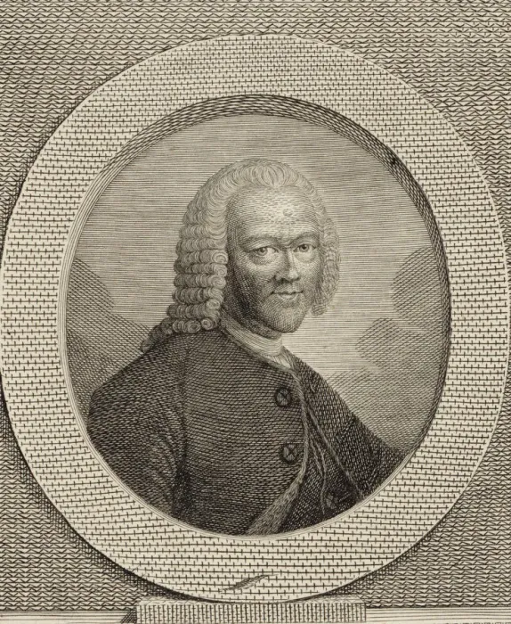 Framed Print : Portrait of Georg Philipp Telemann (1681-1767). Creator: Anonymous Framed Print : Portrait of Georg Philipp Telemann (1681-1767). Creator: Anonymous