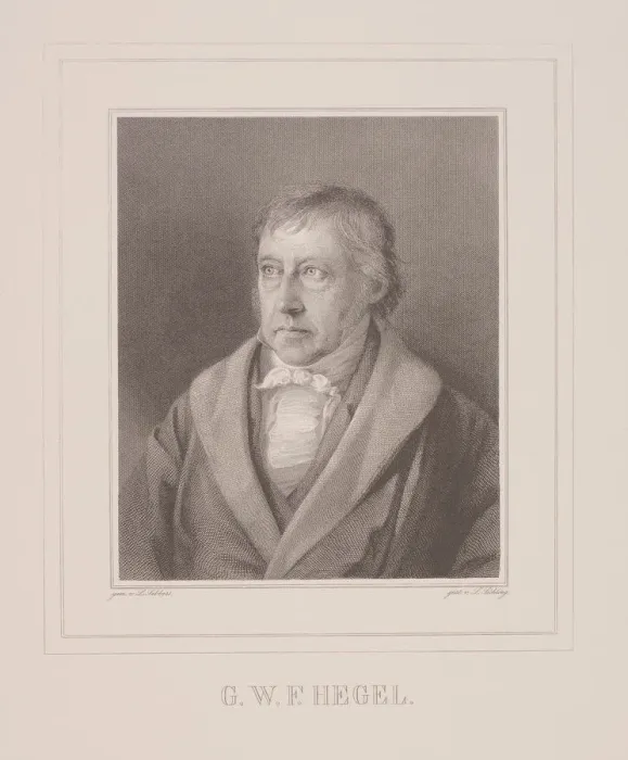 Framed Print : Portrait of Georg Wilhelm Friedrich Hegel (1770-1831), End 1820s Framed Print : Portrait of Georg Wilhelm Friedrich Hegel (1770-1831), End 1820s