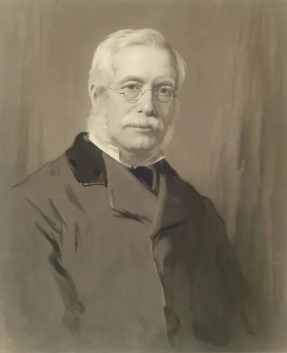 Framed Print : Portrait of George A. Jamieson Esq. c1880s. Creators: James Faed, George Auldjo Jamieson Framed Print : Portrait of George A. Jamieson Esq. c1880s. Creators: James Faed, George Auldjo Jamieson