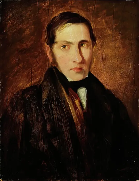 Framed Print : Portrait of George Cran, c1837. Creator: James Cassie Framed Print : Portrait of George Cran, c1837. Creator: James Cassie