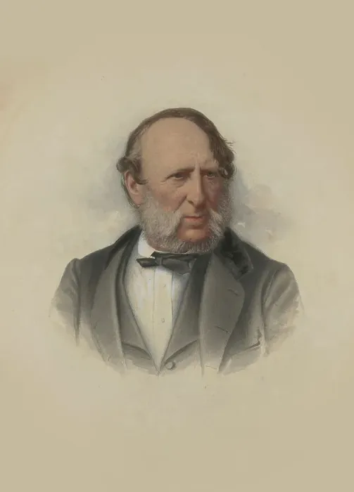 Framed Print : Portrait of George Cruikshank (1792-1878), c. 1875. Creator: Anonymous Framed Print : Portrait of George Cruikshank (1792-1878), c. 1875. Creator: Anonymous