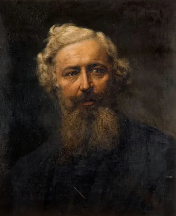 Framed Print : Portrait Of George Dawson (1821-1900). Creator: Unknown Framed Print : Portrait Of George Dawson (1821-1900). Creator: Unknown