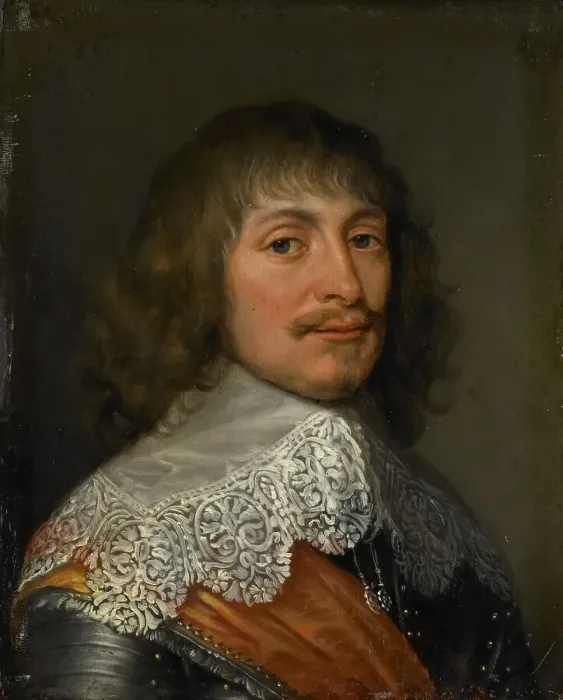 Framed Print : Portrait of George Frederick (1606-74), Prince of Nassau-Siegen, 1636. Creator: Unknown Framed Print : Portrait of George Frederick (1606-74), Prince of Nassau-Siegen, 1636. Creator: Unknown
