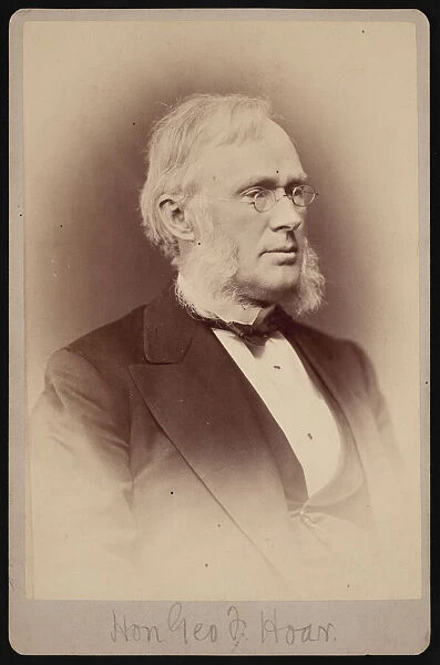 Portrait of George Frisbie Hoar (1826-1904), Between 1876 and 1880