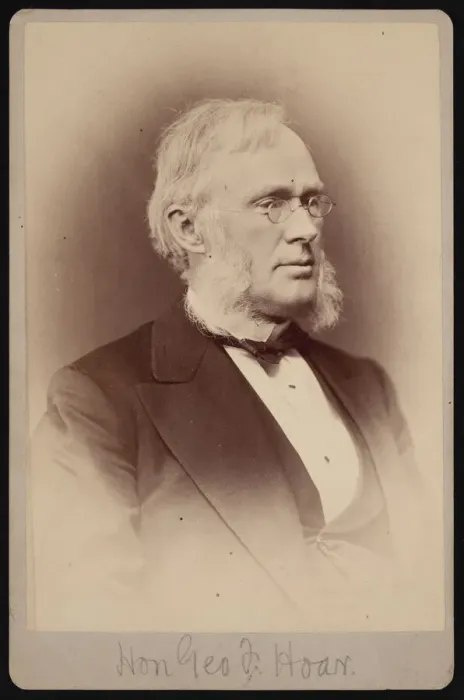Framed Print : Portrait of George Frisbie Hoar (1826-1904), Between 1876 and 1880 Framed Print : Portrait of George Frisbie Hoar (1826-1904), Between 1876 and 1880