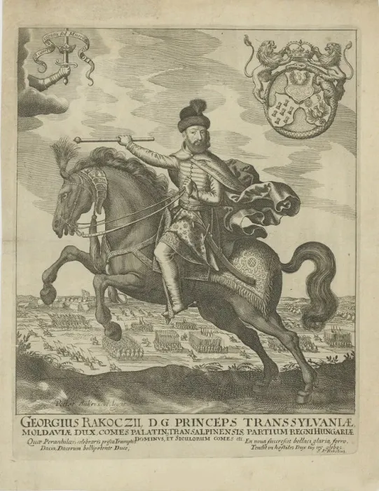 Framed Print : Portrait of George II Rakoczi (1621-1660), 1657. Creator: Aubry, Peter (1596-1666) Framed Print : Portrait of George II Rakoczi (1621-1660), 1657. Creator: Aubry, Peter (1596-1666)