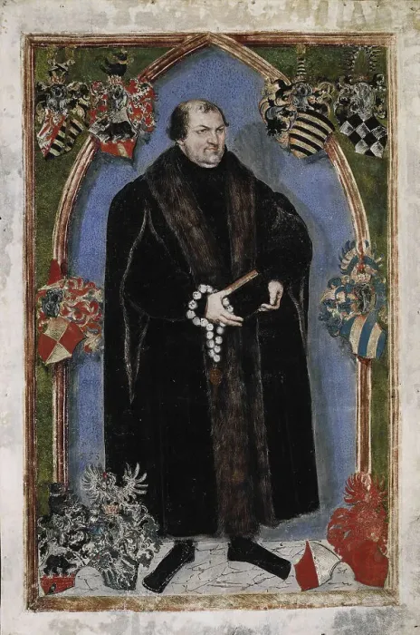 Framed Print : Portrait of George III, Prince of Anhalt-Dessau (1507-1553), 1553. Artist: Cranach, Lucas, the Younger (1515-1586) Framed Print : Portrait of George III, Prince of Anhalt-Dessau (1507-1553), 1553. Artist: Cranach, Lucas, the Younger (1515-1586)