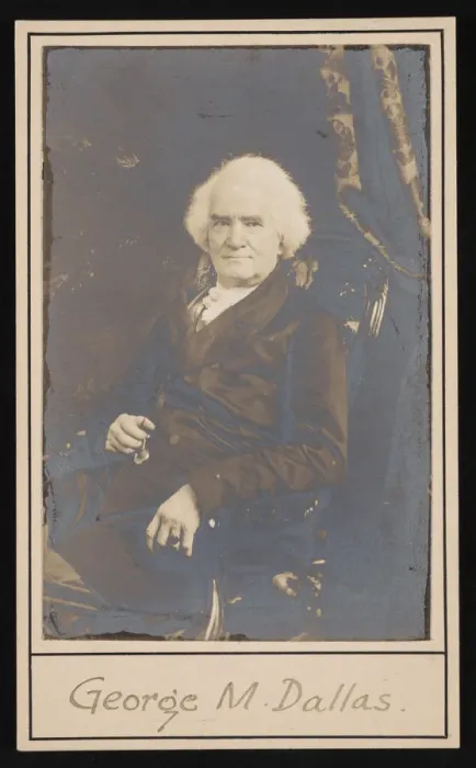 Framed Print : Portrait of George Mifflin Dallas (1792-1864), Before 1864. Creator: Unknown Framed Print : Portrait of George Mifflin Dallas (1792-1864), Before 1864. Creator: Unknown