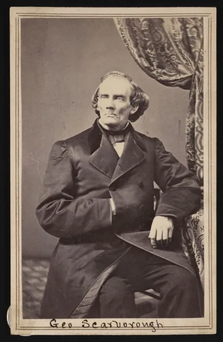 Framed Print : Portrait of George Scarborough, 1862-1863. Creator: Addis & Noel Framed Print : Portrait of George Scarborough, 1862-1863. Creator: Addis & Noel