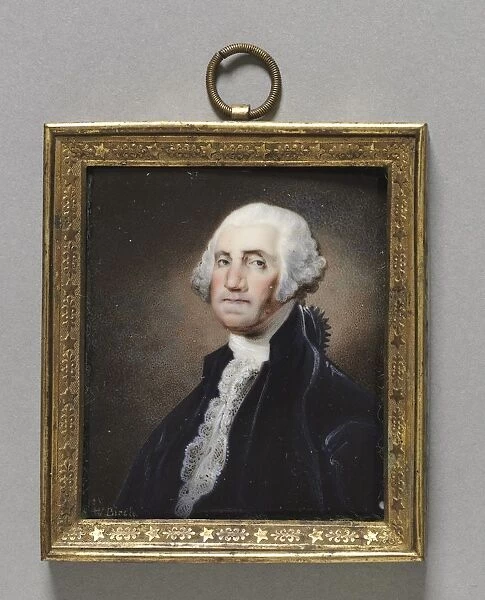 Portrait of George Washington, c. 1790s. Creator: William Russell Birch (American, 1755-1834)