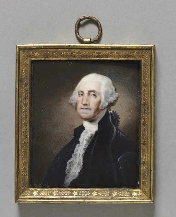 Framed Print : Portrait of George Washington, c. 1790s. Creator: William Russell Birch (American, 1755-1834) Framed Print : Portrait of George Washington, c. 1790s. Creator: William Russell Birch (American, 1755-1834)