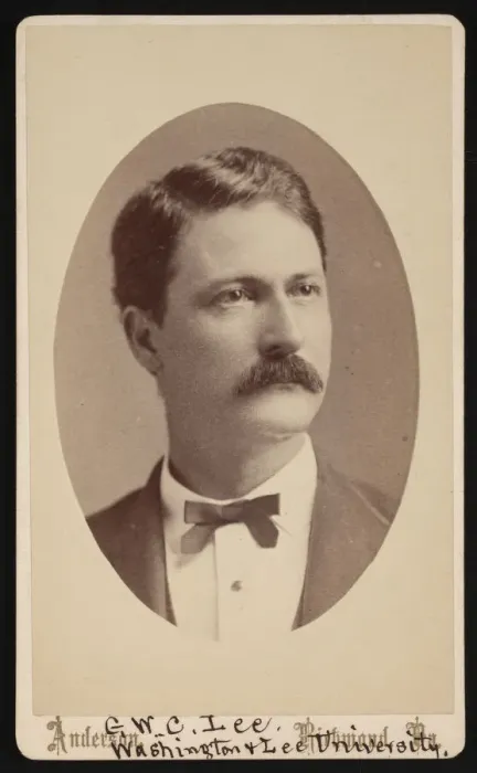 Framed Print : Portrait of George Washington Custis Lee (1832-1913), 1876. Creator: David H. Anderson Framed Print : Portrait of George Washington Custis Lee (1832-1913), 1876. Creator: David H. Anderson