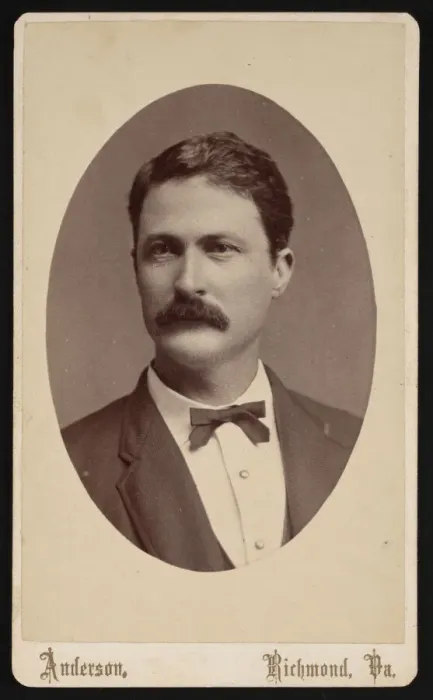 Framed Print : Portrait of George Washington Custis Lee (1832-1913), 1876. Creator: David H. Anderson Framed Print : Portrait of George Washington Custis Lee (1832-1913), 1876. Creator: David H. Anderson