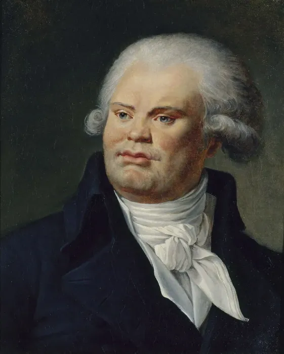 Framed Print : Portrait of Georges Danton (1759-1794), speaker and politician, c1790. Creator: Unknown Framed Print : Portrait of Georges Danton (1759-1794), speaker and politician, c1790. Creator: Unknown