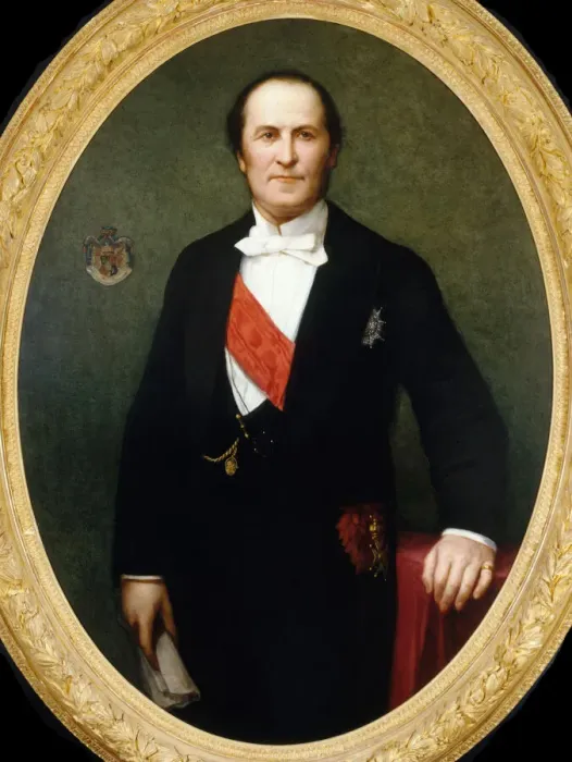 Framed Print : Portrait of Georges-Eugene Baron Haussmann (1809-1891), ca 1860 Framed Print : Portrait of Georges-Eugene Baron Haussmann (1809-1891), ca 1860