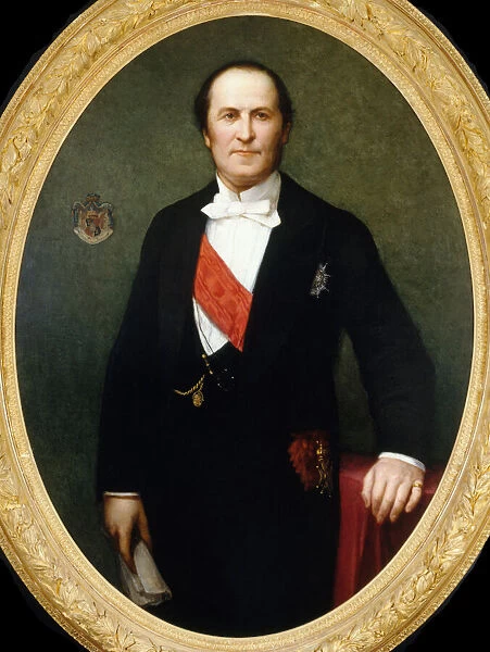 Portrait of Georges-Eugene Baron Haussmann (1809-1891), ca 1860