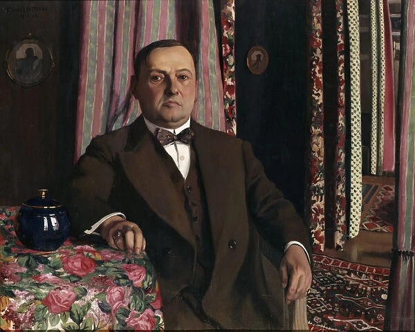 Portrait of Georges Hsen, 1913. Artist: Felix Vallotton