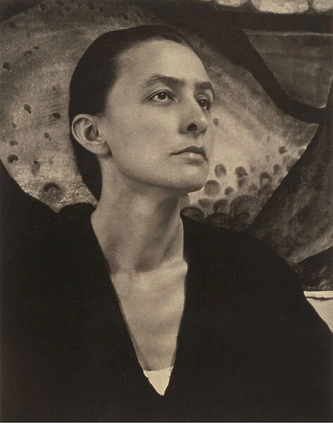 Portrait of Georgia O Keeffe (1887-1986), 1918