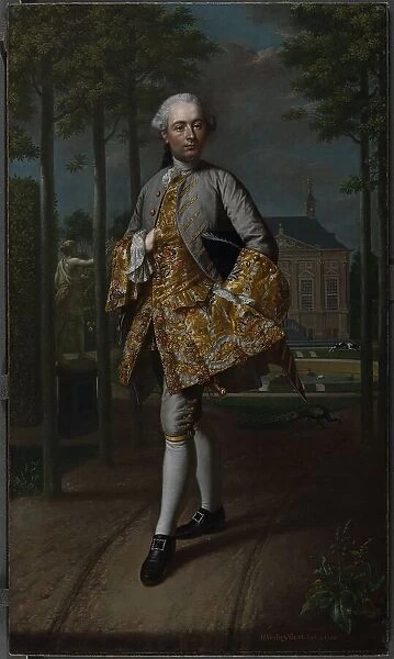 Portrait of Gerard Cornelis van Riebeeck, 1755. Creator: Mattheus Verheyden