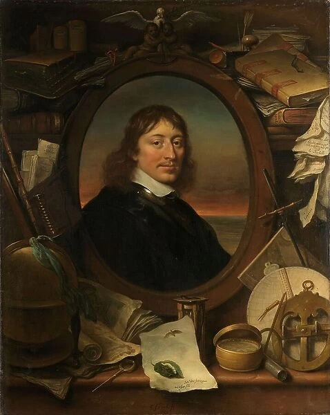 Portrait of Gerard Pietersz Hulft (1621-1656), First Councilor and Director-General of the Dutch Eas Creator: Govaert Flinck