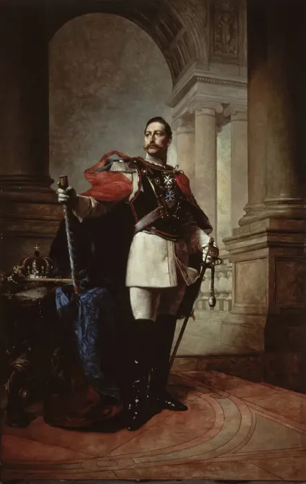 Framed Print : Portrait of German Emperor Wilhelm II (1859-1941), King of Prussia, 1904 Framed Print : Portrait of German Emperor Wilhelm II (1859-1941), King of Prussia, 1904