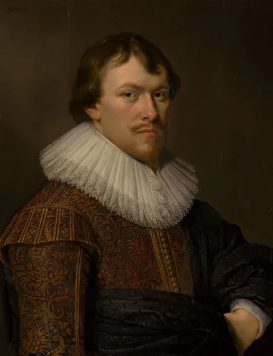 Framed Print : Portrait of Gerrit Schaep, 1628. Creator: Bailly; David (1584-1657) Framed Print : Portrait of Gerrit Schaep, 1628. Creator: Bailly; David (1584-1657)