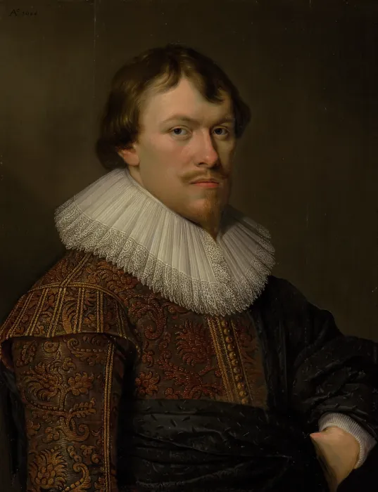 Framed Print : The Portrait of Gerrit Schaep, 1628. Creator: David Bailly Framed Print : The Portrait of Gerrit Schaep, 1628. Creator: David Bailly