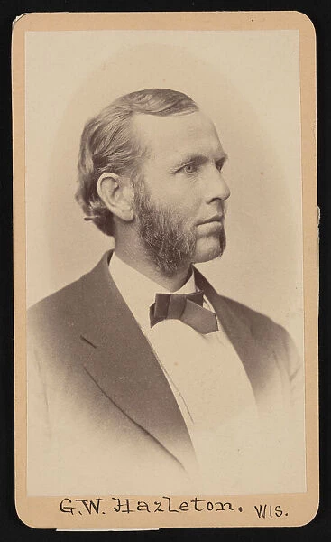 Portrait of Gerry Whiting Hazleton (1829-1920), Before 1876