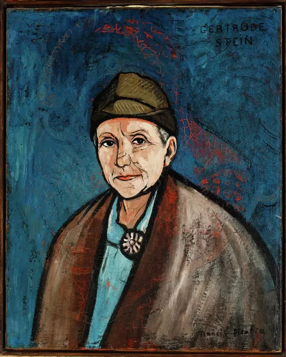 Framed Print : Portrait of Gertrude Stein, 1933. Creator: Picabia, Francis (1879-1953) Framed Print : Portrait of Gertrude Stein, 1933. Creator: Picabia, Francis (1879-1953)