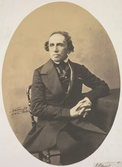 Framed Print : Portrait of Giacomo Meyerbeer (1791-1864), 1857. Creator: Adrien Tournachon (French, 1825-1903) Framed Print : Portrait of Giacomo Meyerbeer (1791-1864), 1857. Creator: Adrien Tournachon (French, 1825-1903)
