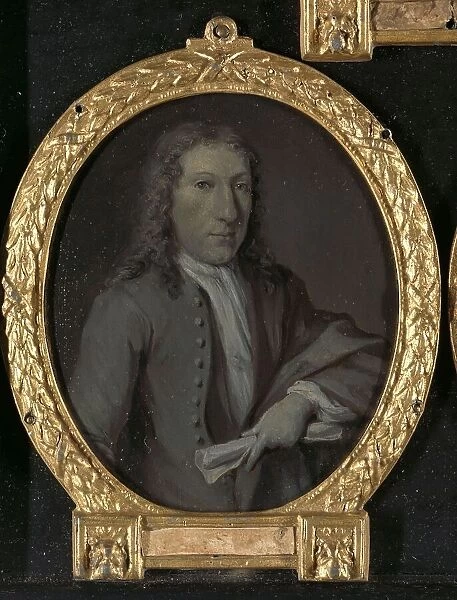 Portrait of Gijsbert Tijssens (1693-1732), Playwright in Amsterdam, 1732-1771. Creator: Jan Maurits Quinkhard