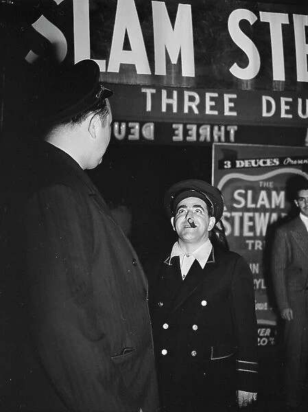 Portrait of Gilbert J. Pinkus, Three Deuces, New York, N.Y. ca. Nov. 1946 Creator: William Paul Gottlieb