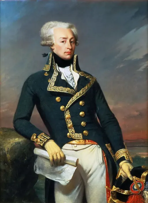 Framed Print : Portrait of Gilbert Motier the Marquis De La Fayette (1757-1834), as a Lieutenant General, 1791. Artist: Court, Joseph-Desire (1797-1865) Framed Print : Portrait of Gilbert Motier the Marquis De La Fayette (1757-1834), as a Lieutenant General, 1791. Artist: Court, Joseph-Desire (1797-1865)