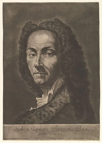 Portrait of Giovanni Battista Piazzetta, early 18th century