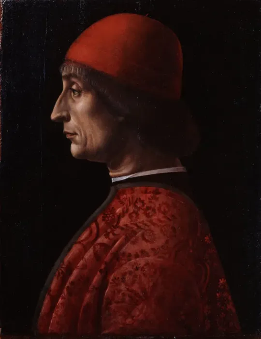 Framed Print : Portrait of Giovanni Francesco Brivio. Artist: Foppa, Vincenzo (active 1456-1516) Framed Print : Portrait of Giovanni Francesco Brivio. Artist: Foppa, Vincenzo (active 1456-1516)