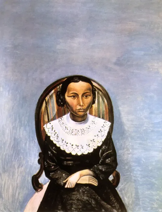 Framed Print : Portrait of a Girl in Black, 1913. Creator: Andre Derain. Portrait of a Girl in Black, 1913. Creator: Andre Derain Framed Print : Portrait of a Girl in Black, 1913. Creator: Andre Derain. Portrait of a Girl in Black, 1913. Creator: Andre Derain