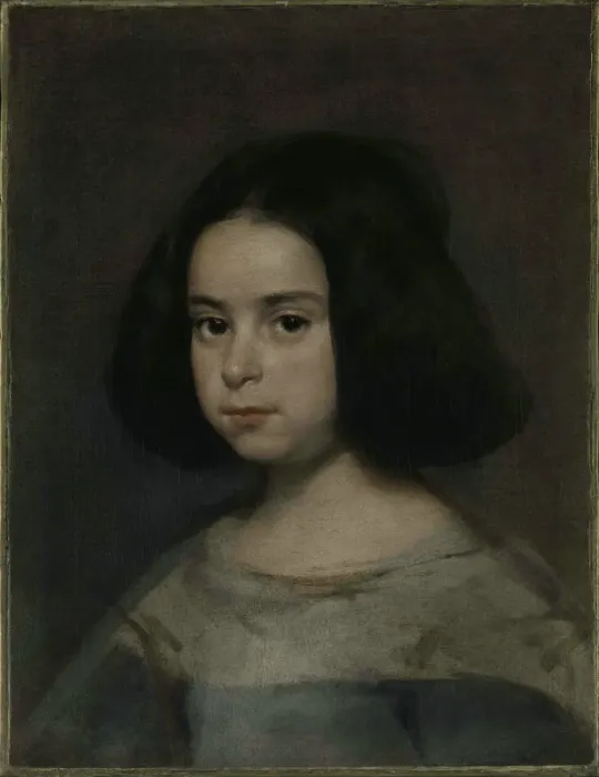 Framed Print : Portrait of a girl, ca 1639-1641. Creator: Velazquez, Diego (1599-1660) Framed Print : Portrait of a girl, ca 1639-1641. Creator: Velazquez, Diego (1599-1660)
