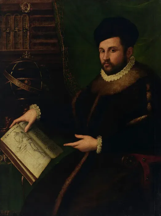 Framed Print : Portrait of Girolamo Mercuriale, 1588-1589. Creator: Lavinia Fontana Framed Print : Portrait of Girolamo Mercuriale, 1588-1589. Creator: Lavinia Fontana