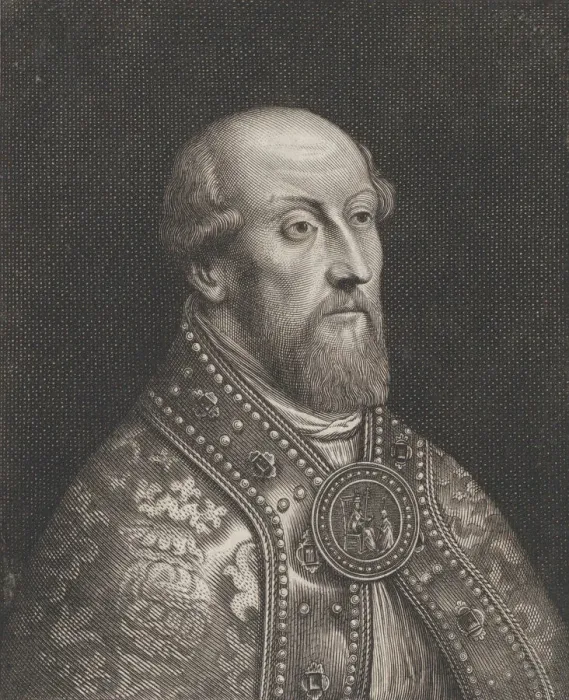 Framed Print : Portrait of Gisbert de la Marche, Bishop of Liege, ca. 1645-55 Framed Print : Portrait of Gisbert de la Marche, Bishop of Liege, ca. 1645-55