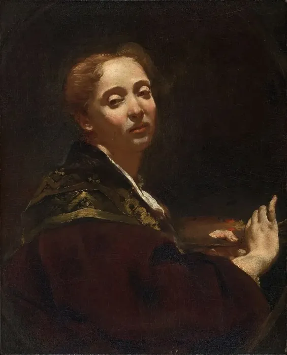 Framed Print : Portrait of Giulia Lama, 1715. Creator: Giovanni Battista Piazzetta Framed Print : Portrait of Giulia Lama, 1715. Creator: Giovanni Battista Piazzetta