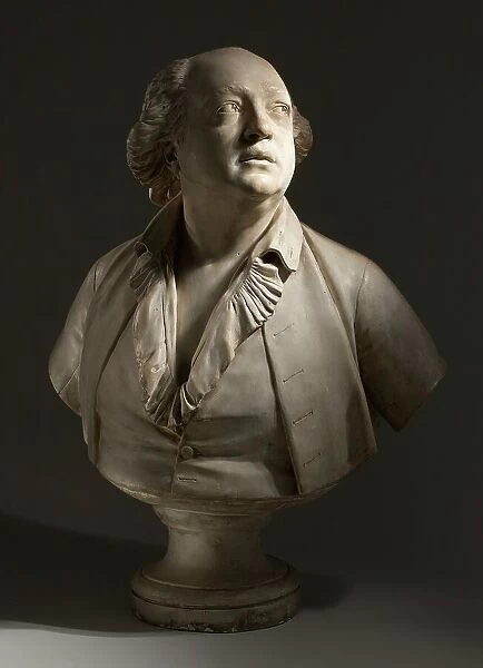 Portrait of Giuseppe Balsamo (called Count Alessandro Cagliostro) (image 1 of 2), c.1786. Creator: Jean-Antoine Houdon