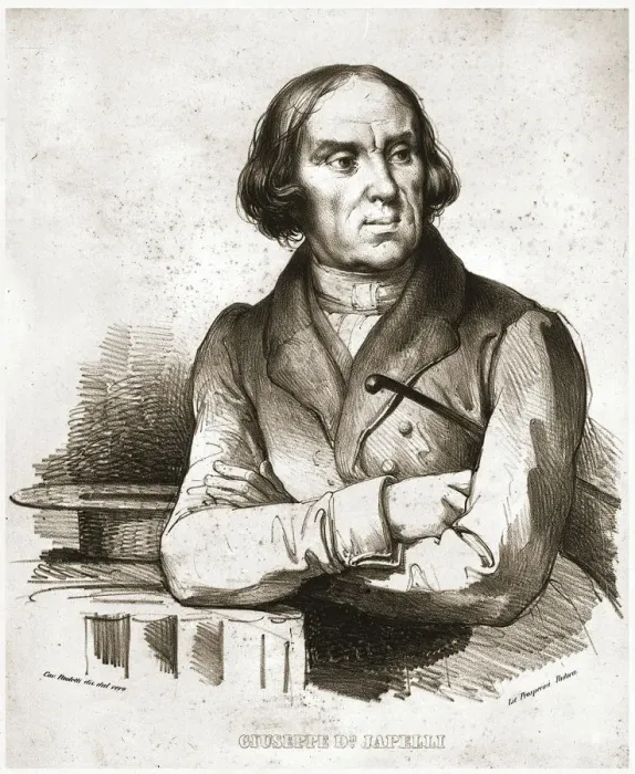 Framed Print : Portrait of Giuseppe Jappelli (1783-1852) Framed Print : Portrait of Giuseppe Jappelli (1783-1852)