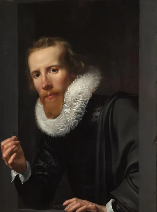 Framed Print : Portrait of a Goldsmith, Probably Bartholomeus Jansz van Assendelft, 1617. Creator: Werner Jacobsz. van den Valckert Framed Print : Portrait of a Goldsmith, Probably Bartholomeus Jansz van Assendelft, 1617. Creator: Werner Jacobsz. van den Valckert